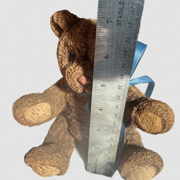 Vintage Brown Teddy Bear Figurine Set - Picture 13 of 15